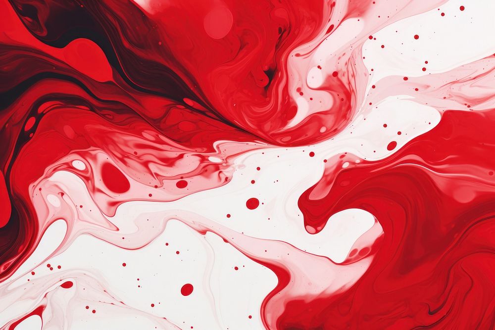 Fluid art background backgrounds red splattered.