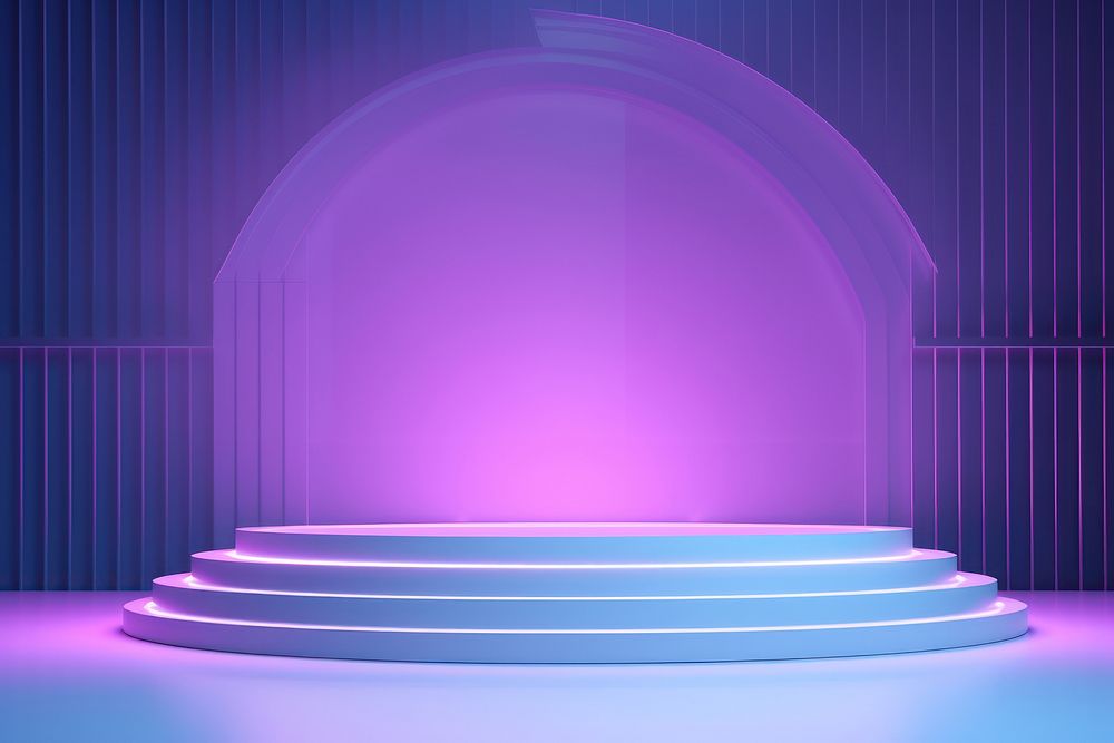 Digital background light lighting purple.