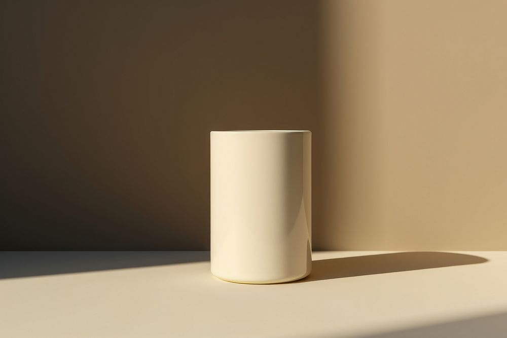 Candle packaging  cylinder vase cup.