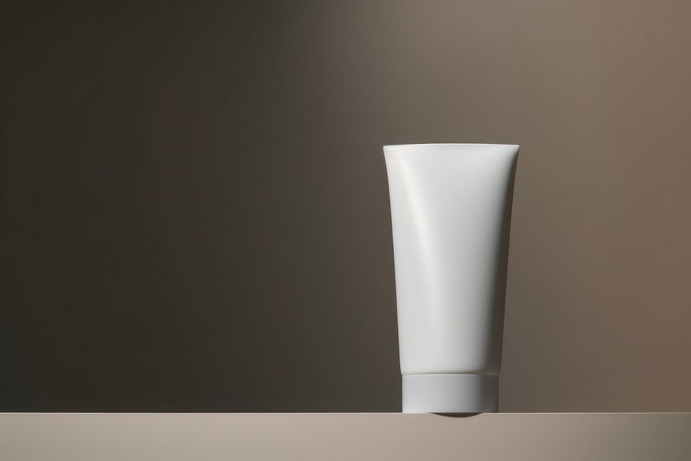 Cosmetic tube packaging cosmetics studio shot toothpaste.