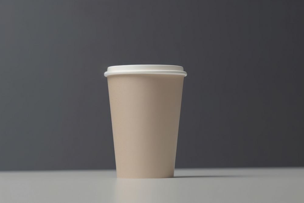 Paper cup packaging  coffee mug refreshment.