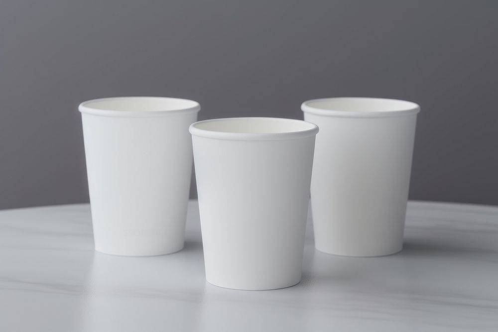 Paper cup packaging  porcelain cylinder mug.