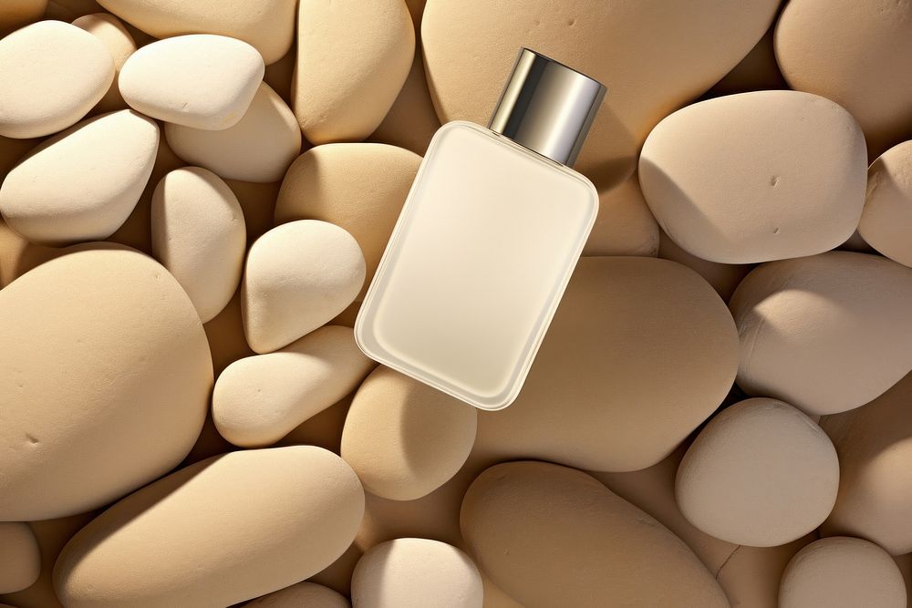 Perfume packaging  cosmetics bottle pill.