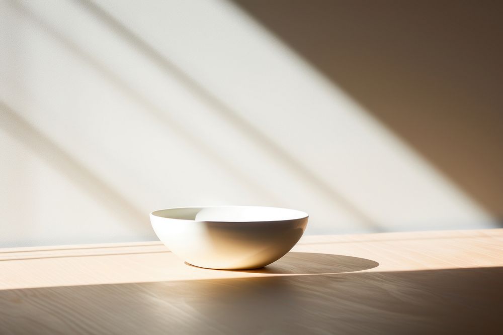Simple white bowl  cup mug simplicity.