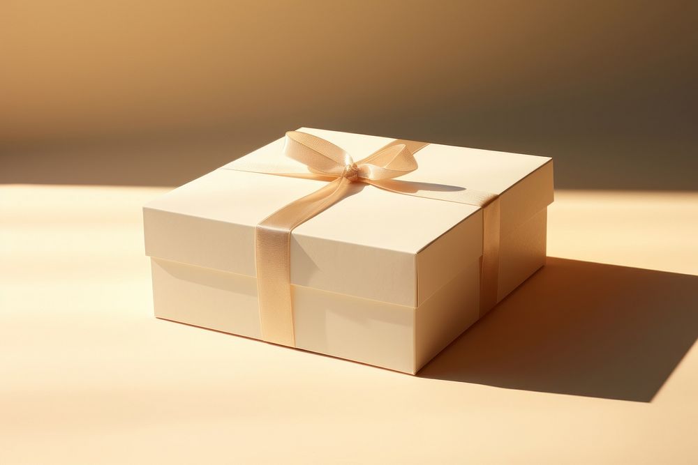Cosmetic packaging  gift box celebration.