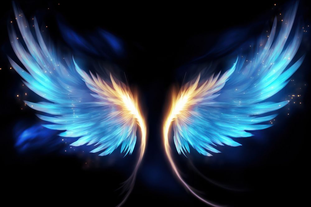 Wing pattern angel light.