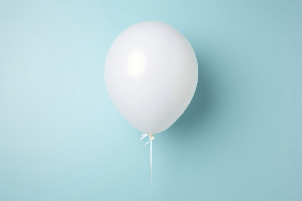 Balloon balloon white anniversary.