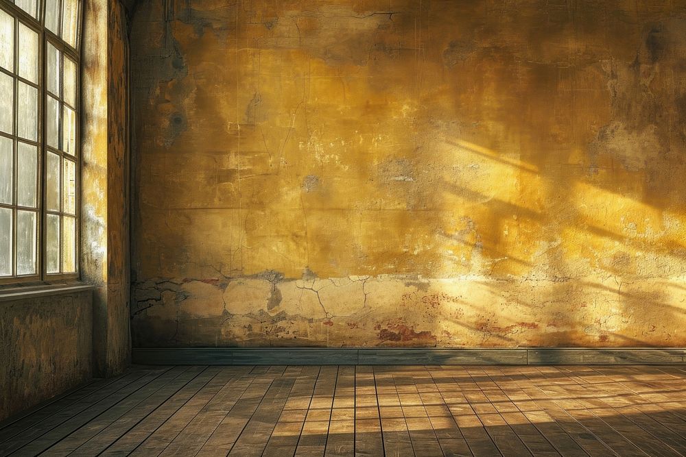 Empty room architecture flooring building.