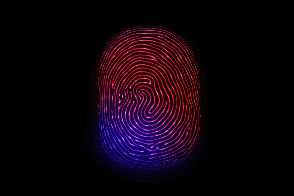 Fingerprint purple light accessories.