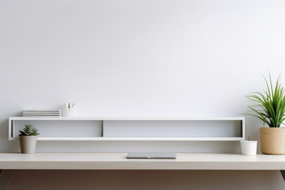 Workspace architecture furniture sideboard. AI generated Image by rawpixel.