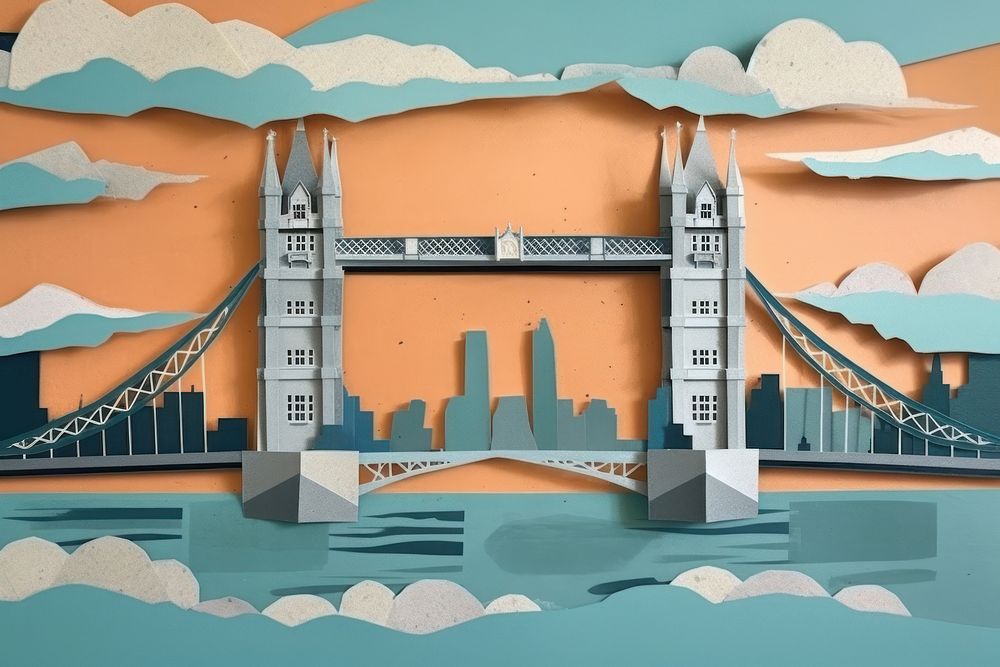 The London Bridge bridge architecture cityscape.