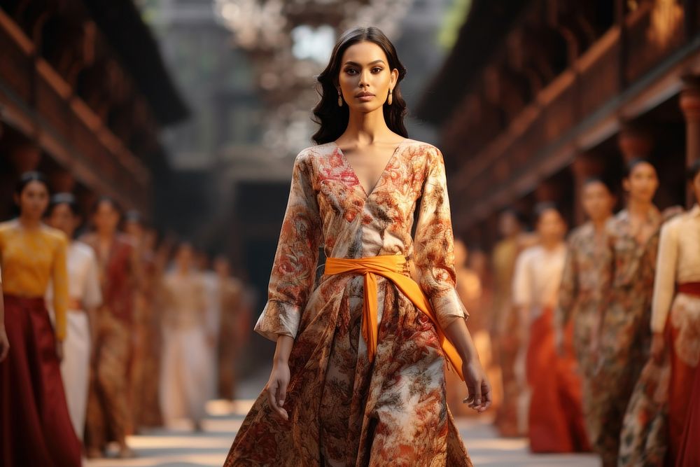 Thai female model fashion tradition | Free Photo - rawpixel