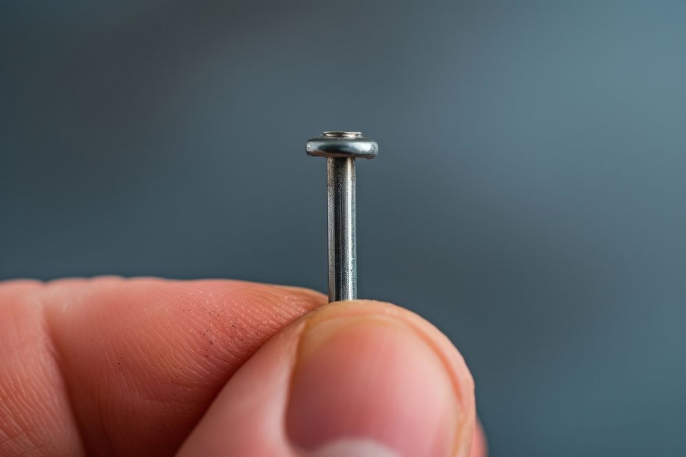 Thumb pin finger hand technology. Free Photo rawpixel