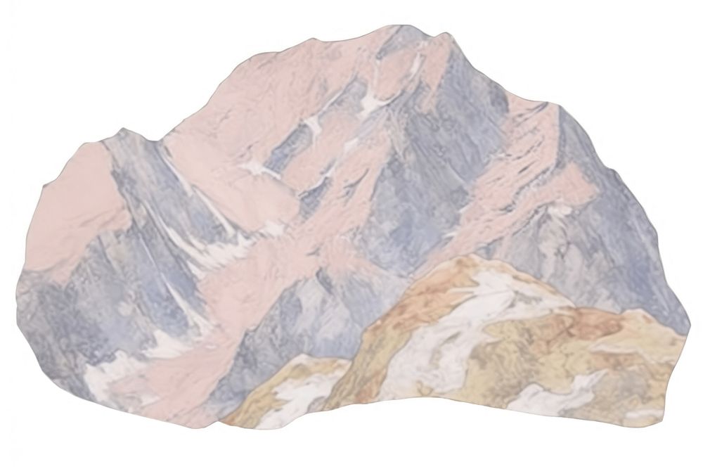 Snow mountain marble distort shape outdoors nature rock.