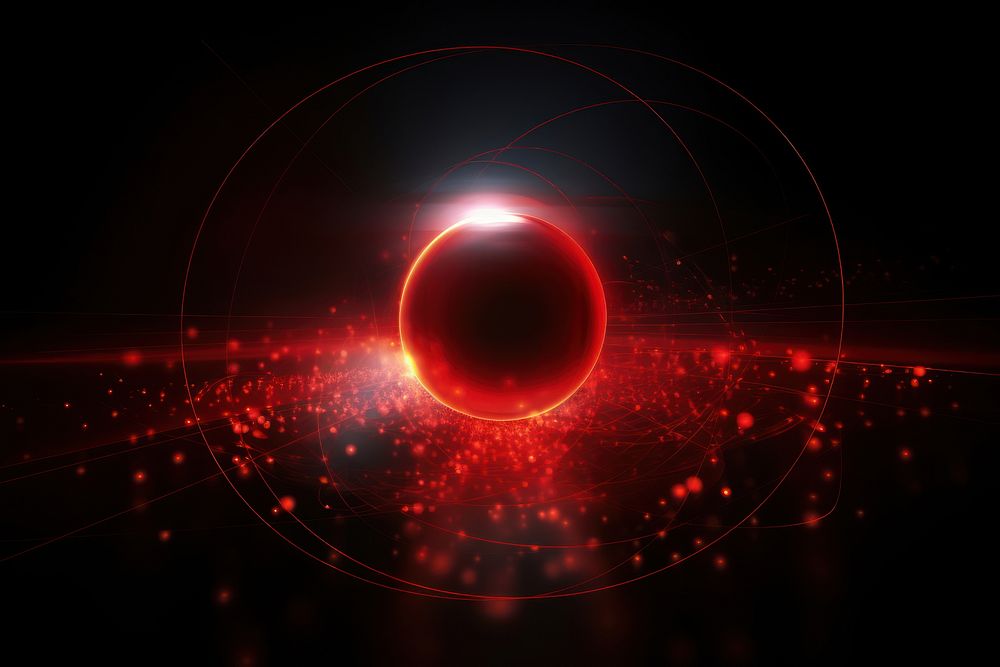 Red technology theme light backgrounds astronomy.