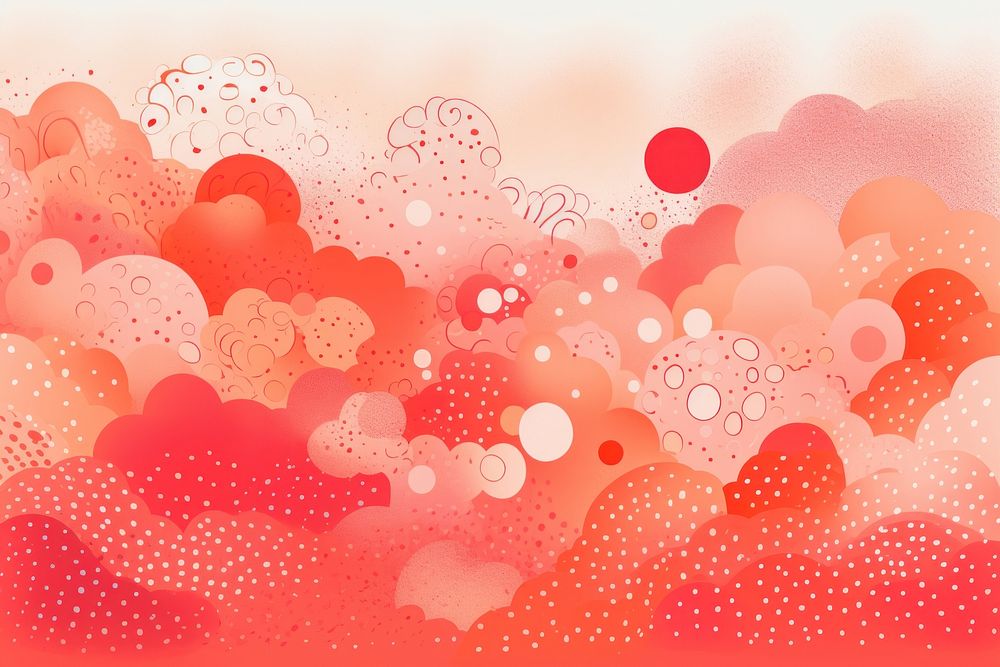 Chinese new year festival backgrounds pattern microbiology.