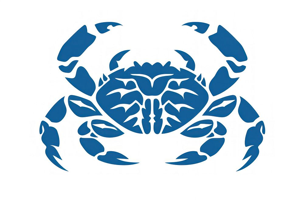 Sea crab seafood animal blue. AI generated Image by rawpixel.