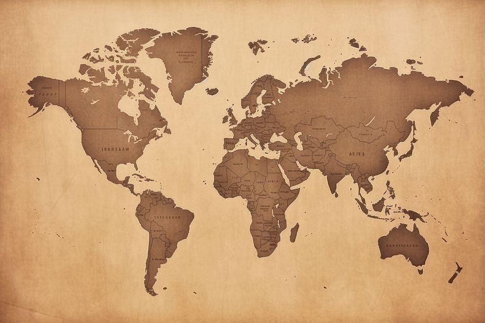 Vintage map backgrounds topography textured.