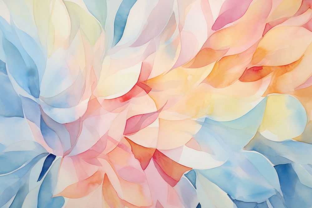 Petals backgrounds painting pattern.