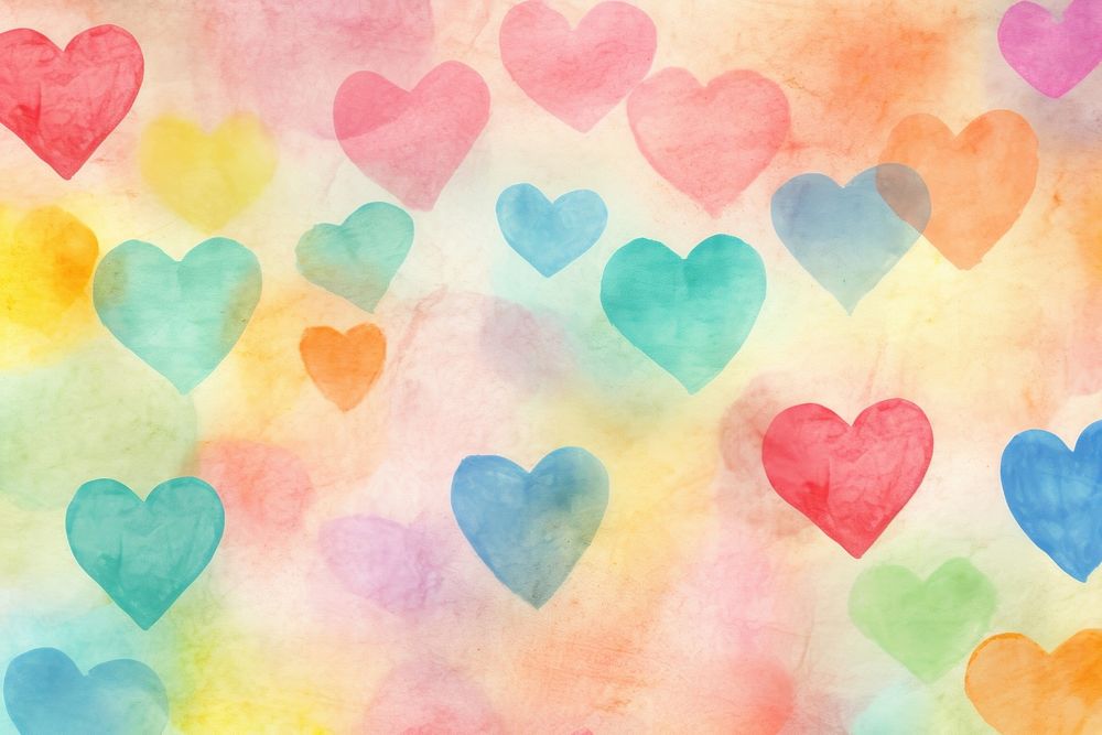  Heart background backgrounds creativity variation. AI generated Image by rawpixel.