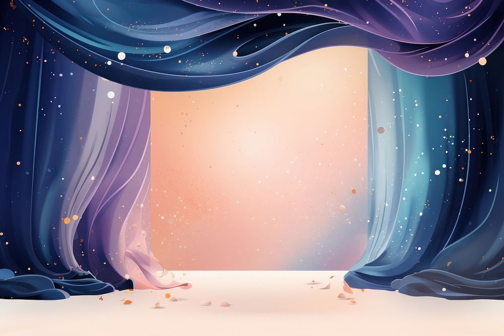 Backdrop curtain graphics outdoors. AI generated Image by rawpixel.
