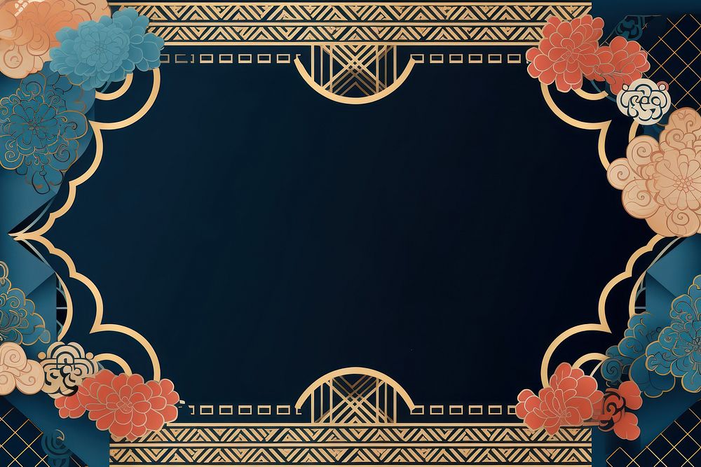  Chinese pattern backgrounds accessories. AI generated Image by rawpixel.