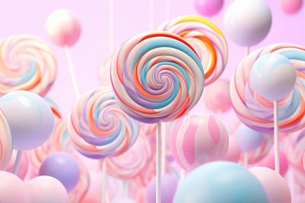 Lollipop confectionery balloon candy.
