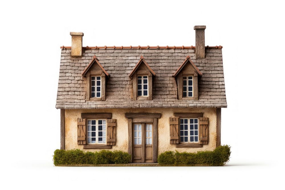 French house architecture building.