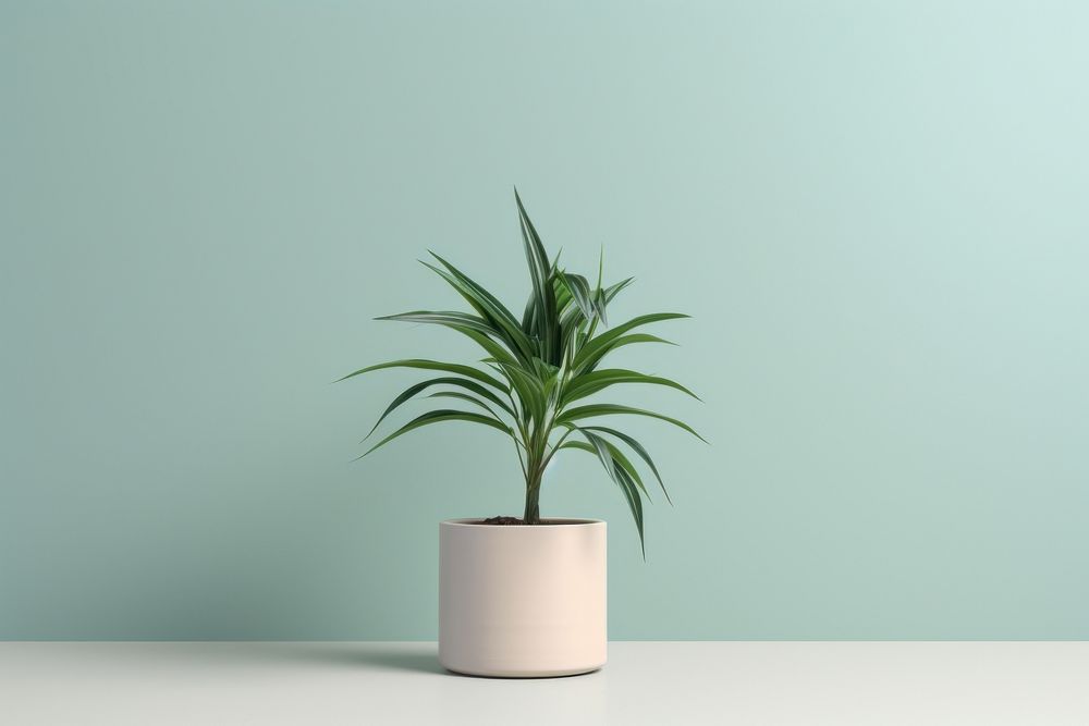 Houseplant leaf vase floristry. AI generated Image by rawpixel.