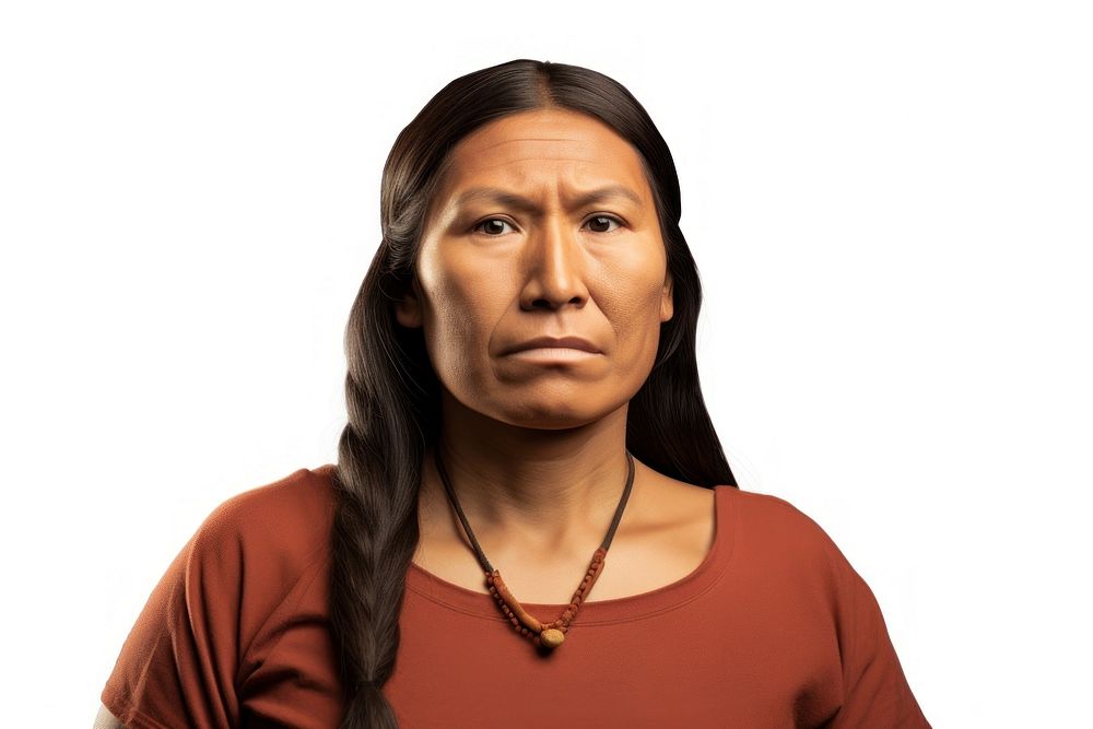 Woman Native american portrait adult photo. AI generated Image by rawpixel.