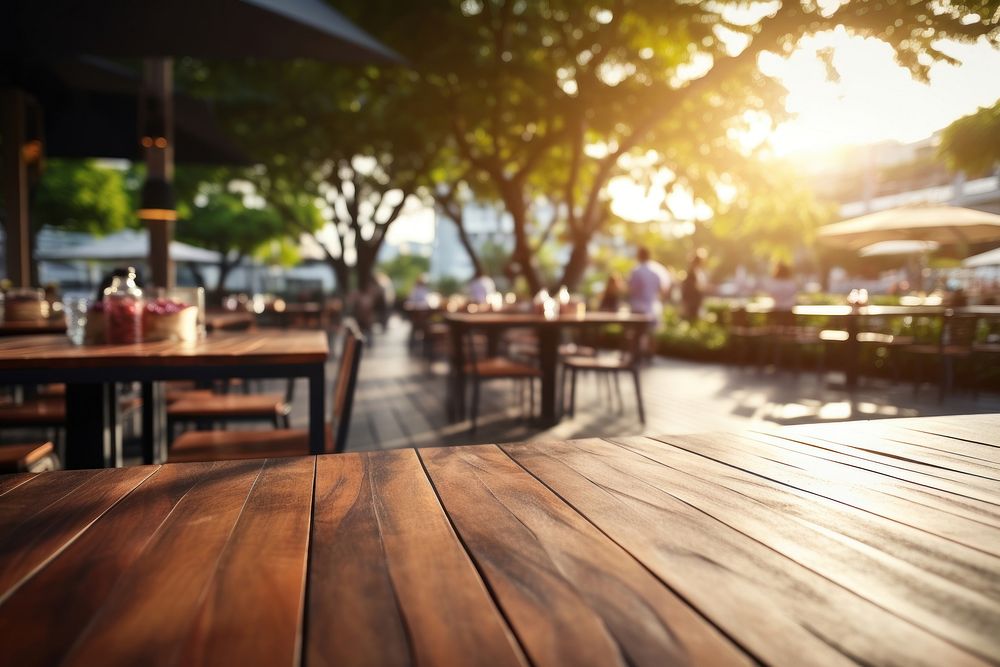 Restaurant wood architecture furniture.