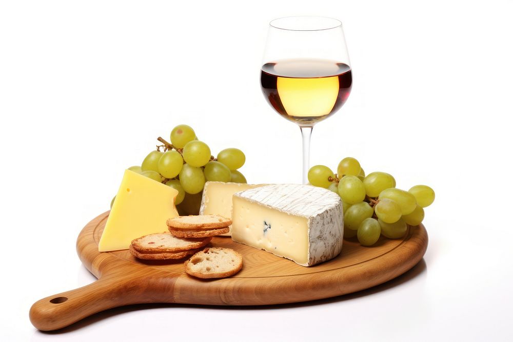 French cheese glass wine.