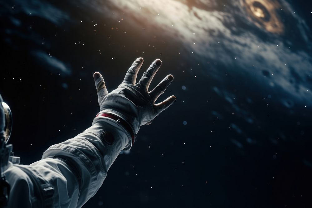  Galaxies space astronomy astronaut. AI generated Image by rawpixel.