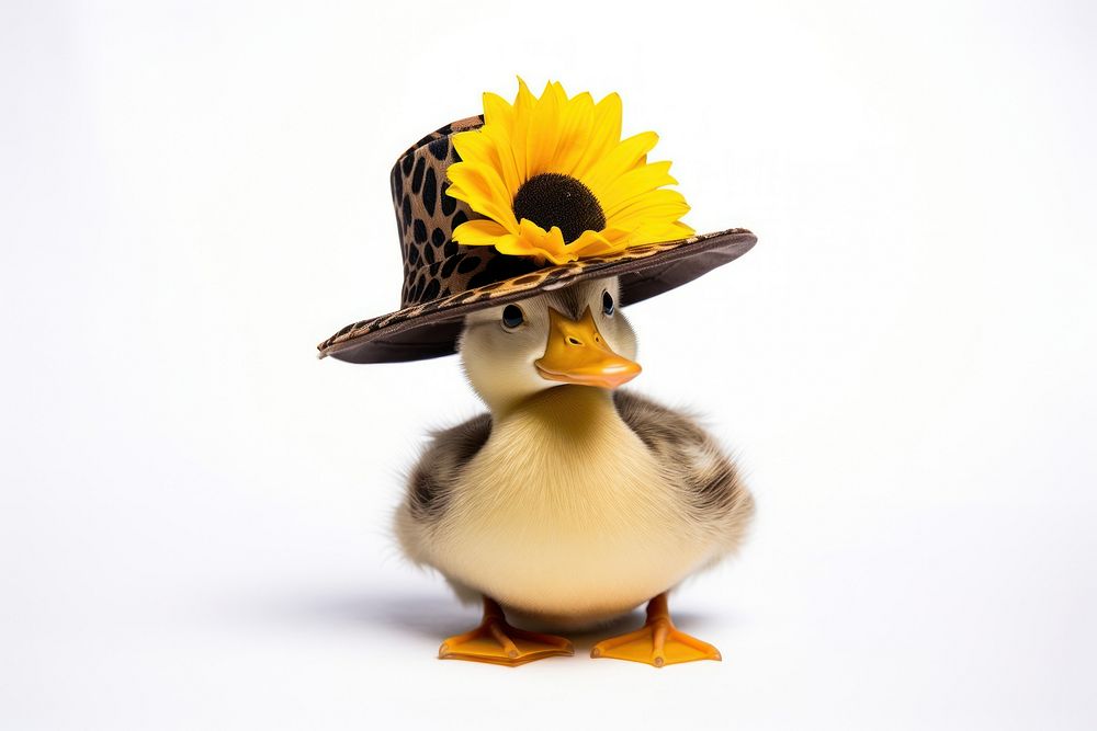 Sunflower duck animal bird.