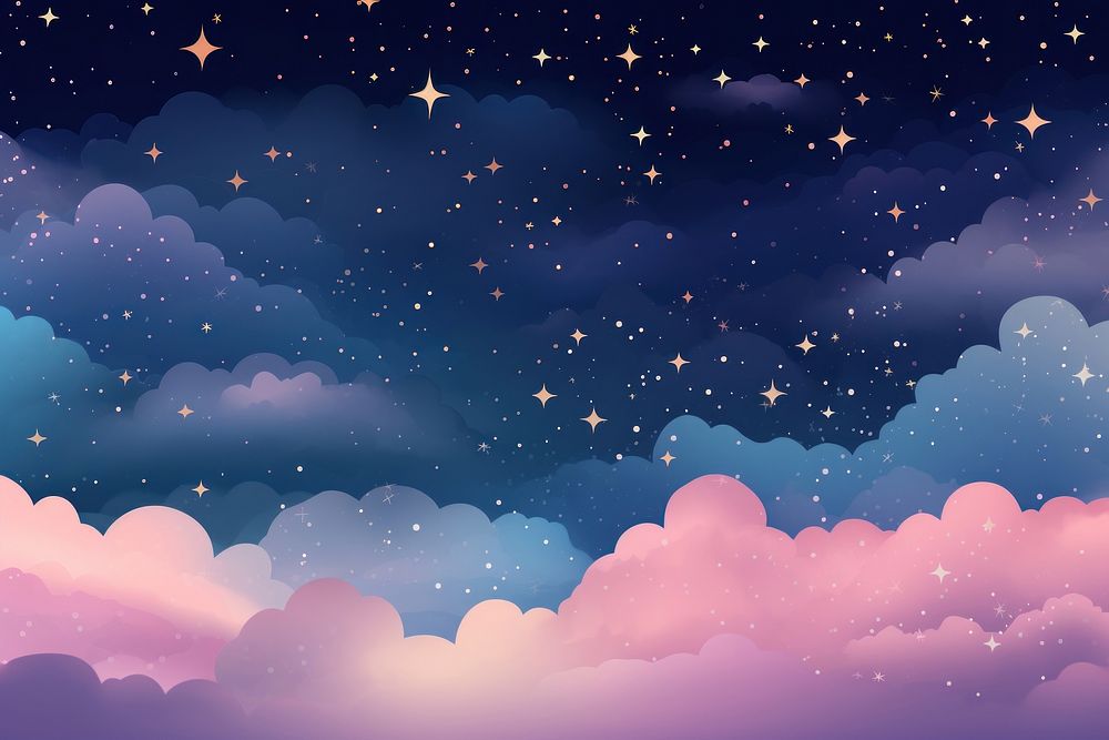  Stars sky backgrounds outdoors. AI generated Image by rawpixel.