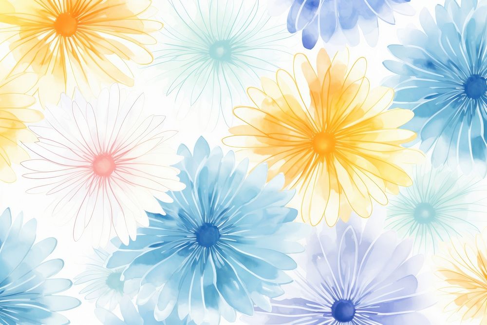  Abstract tie dye flowers backgrounds pattern nature. AI generated Image by rawpixel.