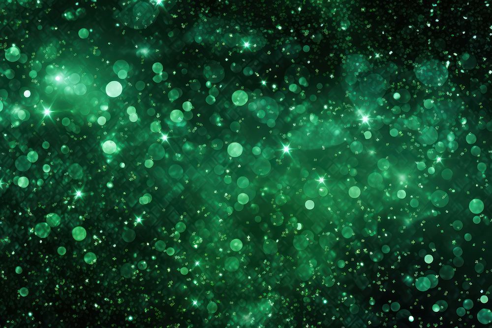 Glitter green backgrounds astronomy.