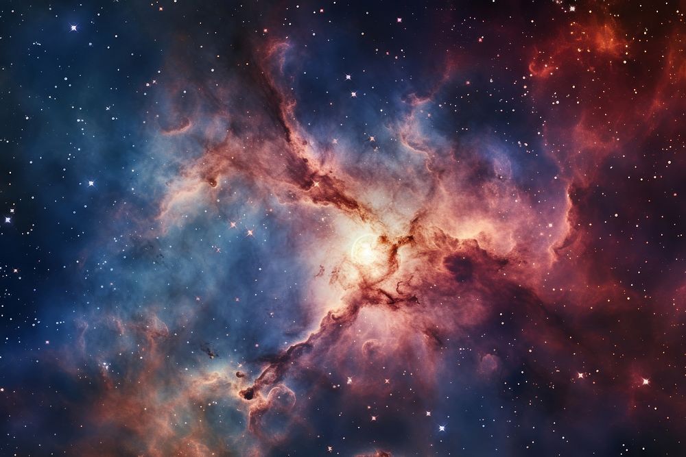  Galaxy nebula backgrounds astronomy. AI generated Image by rawpixel.