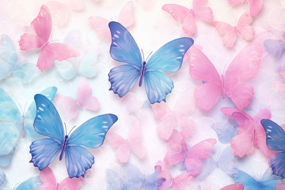  Butterfly background backgrounds pattern nature. AI generated Image by rawpixel.