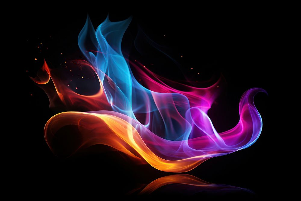 Flame light backgrounds pattern.