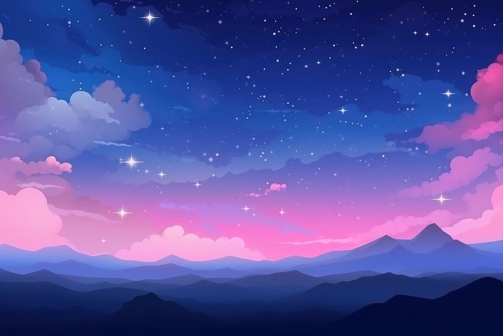 Galaxy landscape backgrounds outdoors.