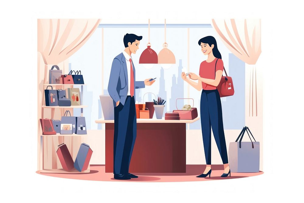 Small business customer buying person. AI generated Image by rawpixel.