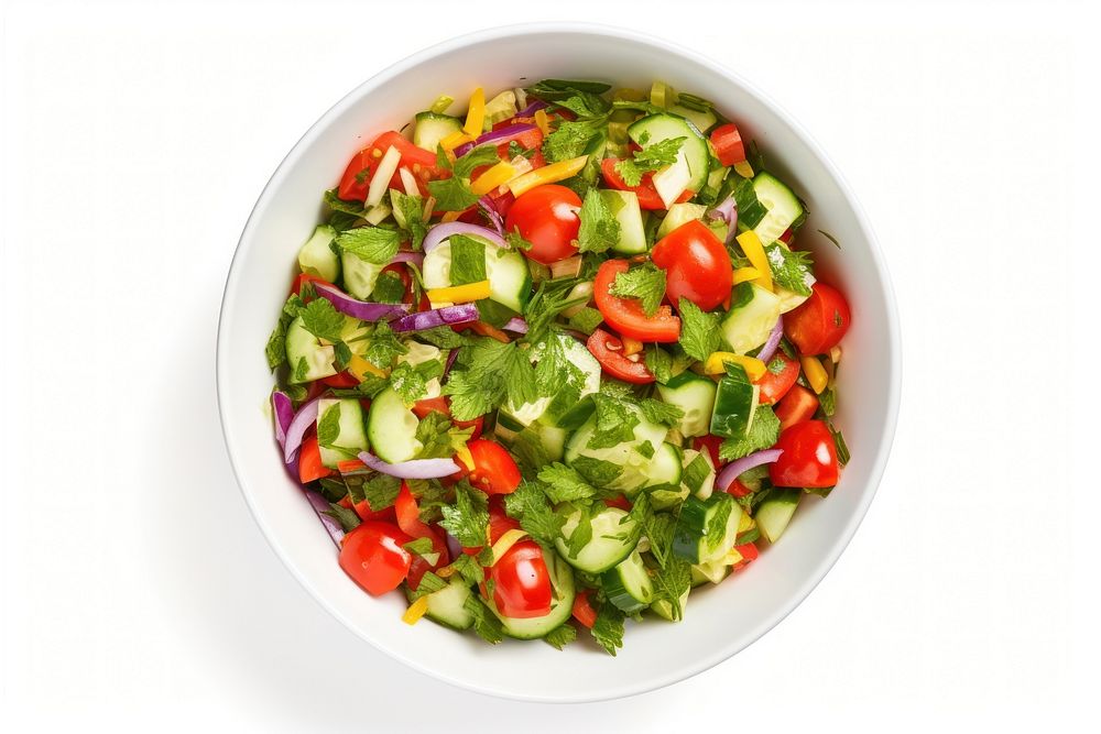 Vegetable food vegetable salad plate.