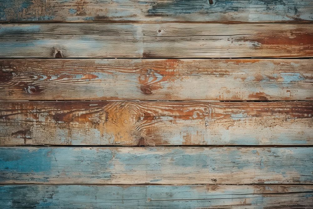  Old painted wood backgrounds hardwood floor. AI generated Image by rawpixel.