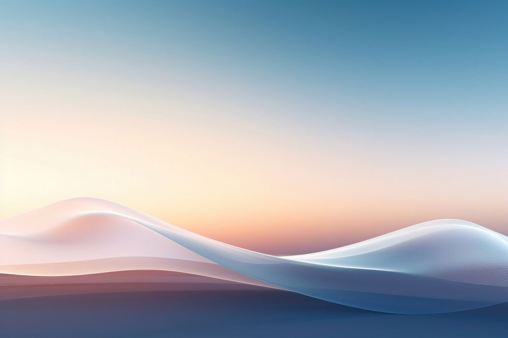 A white glow wave line sky outdoors nature. AI generated Image by rawpixel.