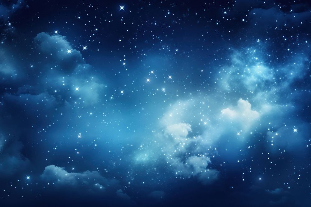  Galaxy night sky backgrounds. AI generated Image by rawpixel.