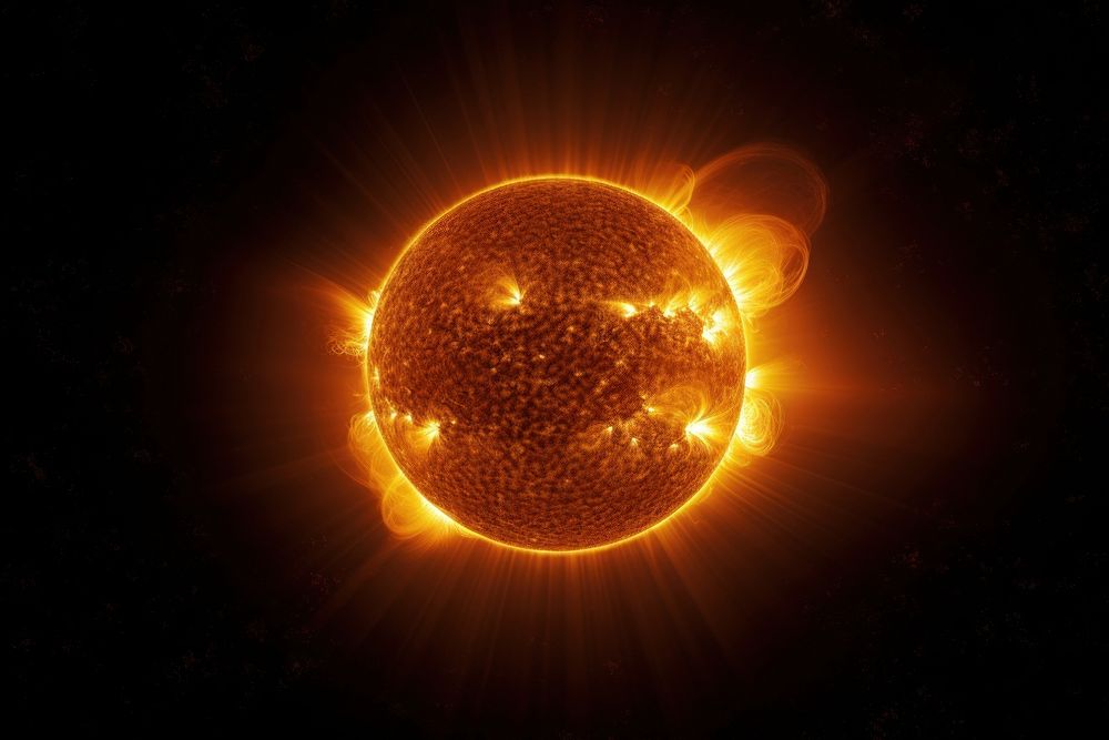 Sun astronomy sphere bright.