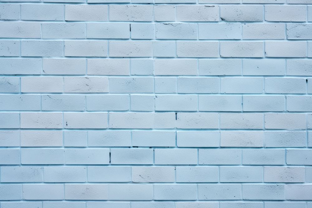 PNG Pale blue brick wall architecture backgrounds texture. AI generated Image by rawpixel.