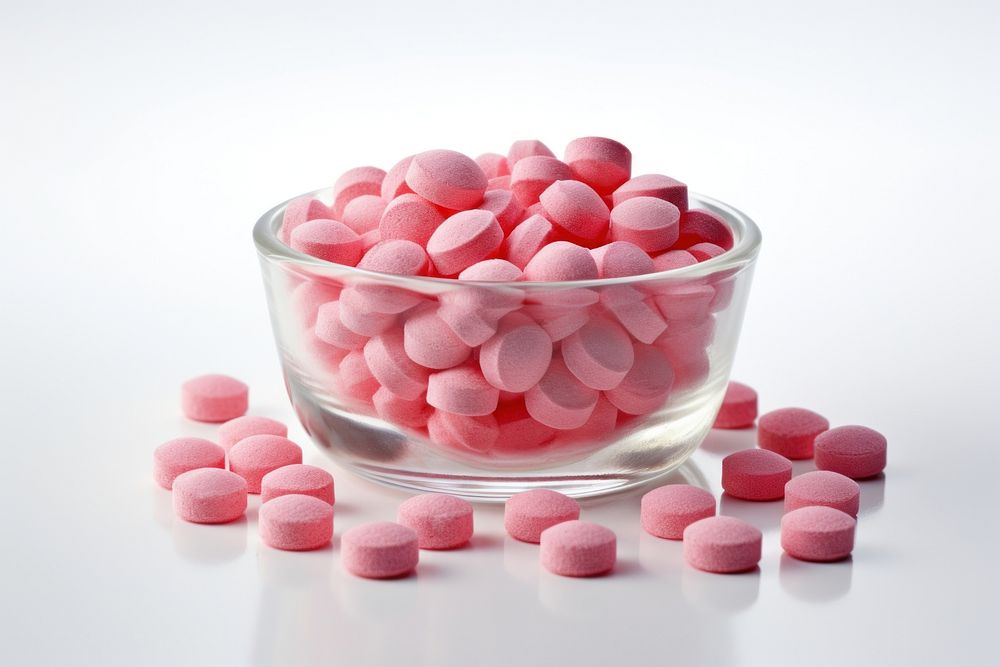 Powder medicine confectionery candy pill. AI generated Image by rawpixel.