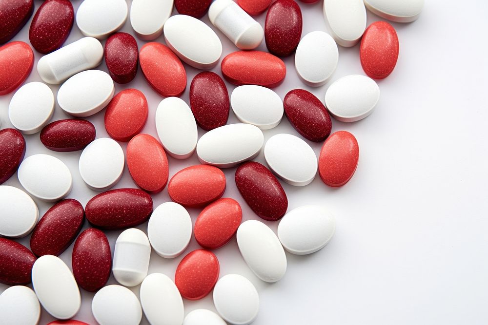 Tablet medicine backgrounds pill food. AI generated Image by rawpixel.